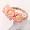 Cute Flowers Headband for Baby Girls Elastic Soft Newborns Butterfly Bows Hair Band Infant Hair Accessories