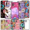 Phone Case Cover for Xiaomi Mi 17 15 14 13 12 11 Ultra 15T 14T 13T 12T 11T Pro Lite 5G Soft TPU Capas Donuts Cute Fundas Capas