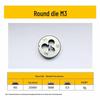 Rundgewindebohrer aus Schnellarbeitsstahl: Grobgewinde/Feingewinde M4-M10