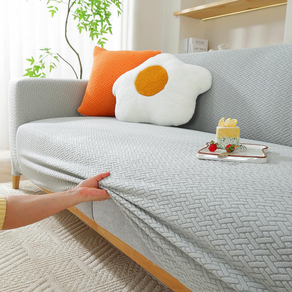 Anti cat Scratch Sofa Cover All Inclusive Anti Slip Protective Cover New Non Stick All Season Universal Cover with Fabric