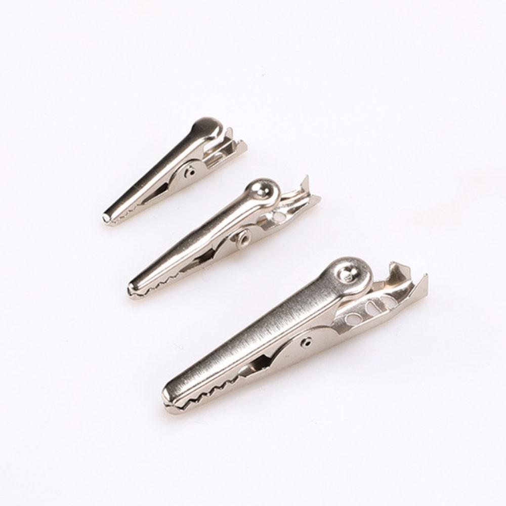 Krokosvorky 28 mm, Elektrické měřicí kabely, Svorky Roach, Propojovací kabely, Konektory kabelů, Oboustranné krokosvorky