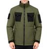 Men's Winter Colorblock Jackets Men's Fashion Trend Jackets Breathable Windproof Jackets Outdoor Sports Jackets