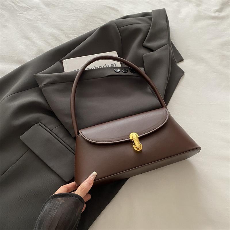 High Sense Fashion Spring and Summer Retro Armpit Bag Women's Bag 2025 New Trendy This Year Popular Versatile Shoulder Small Square Bag