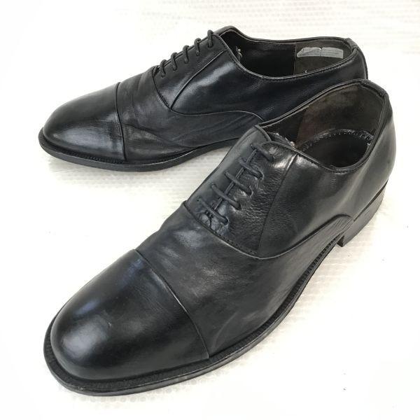 

Lloyd Made in Germany Leather Straight Tip Balmoral Dress Shoes Size 8F 42 26.5cm Black