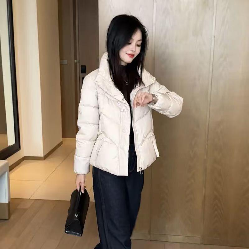 New winter short down cotton-padded jacket Pinghu autumn and winter small jacket cotton-padded jacket