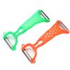 Multifunctional Dual Head Vegetable Peeler Sharp Stainless Steel Blades Easy Clean Portable for Outdoor Camping Cooking