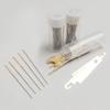 31PCS Cross Stitch Gold Tail Needle Dull Head Round Tip Needle Handmade General Three-strand Embroidery Needle
