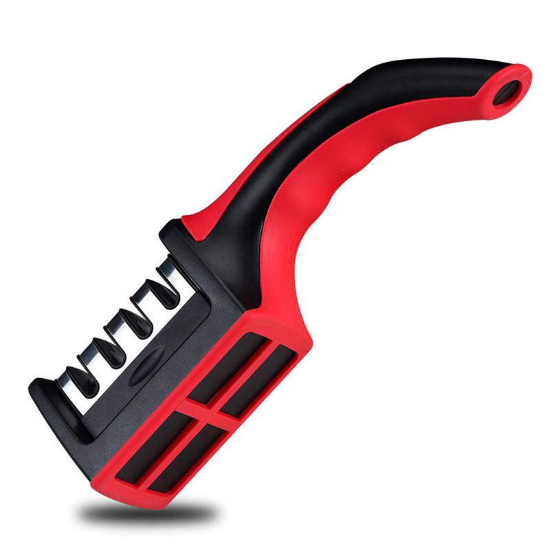 

4-Stage Type Anti-Slip Base Knife Sharpener Kitchen Professional Scissors Knife Sharpening Tool Quick Sharpener Kitchen Tool M