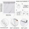 Selbstklebende Wandaufkleber und Wandbilder, Wasserdichte Keramik-ähnliche Oberfläche, Geeignet für Heimdekoration, Wohnzimmer, Küche, Wände und Badezimmer.