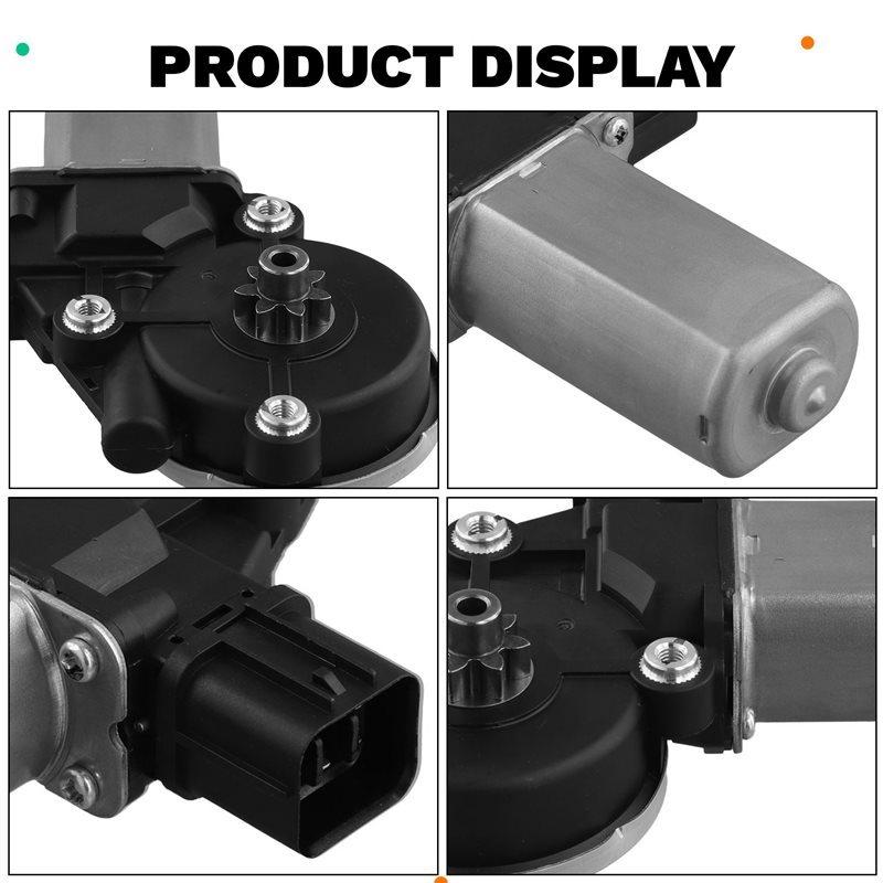 2X 8-98160724-0 Car Power Window Motor Front Left 6P For Isuzu DMAX 2012- 8981607240 Auto Parts LHD