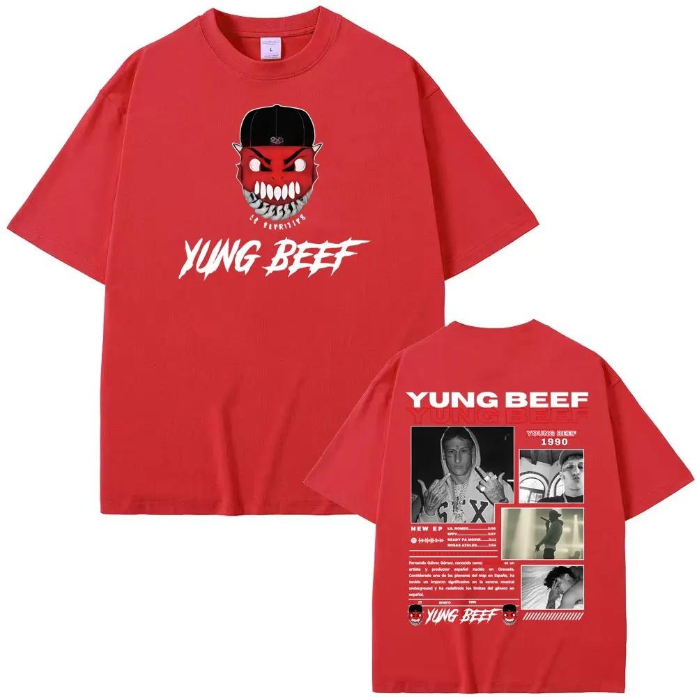 Yung Beef Rapper 2025 Album Tour Graphic TShirt  Mens Bestselling Streetwear Unisex Short Sleeve Oversized TShirt S