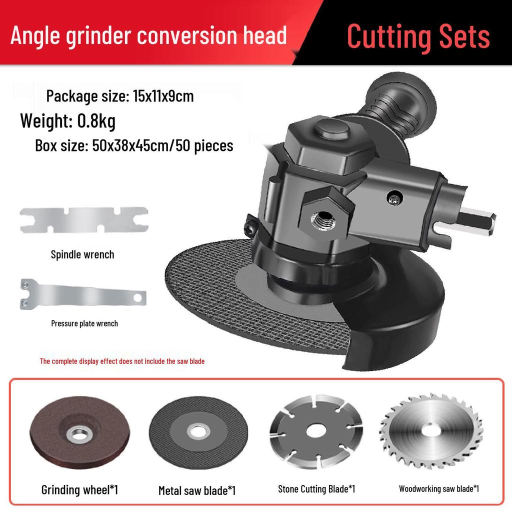 Electric Drill To Angle Grinder Conversion Head - Polisher Converter for Household Use