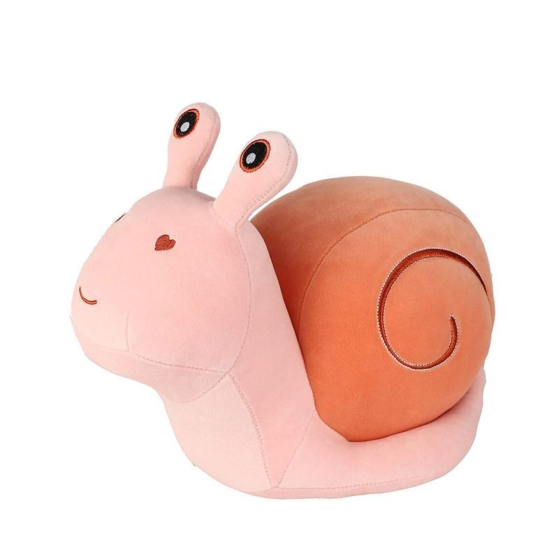 Cute And Cuddly Plush Snail Toy- Soft And Cozy Stuffed Animal Pillow For Kids And Babies Perfect Birthday Gift