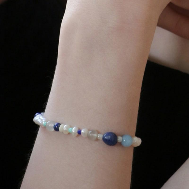

EIGHTMORE deep blue silver925 bracelet FREE
