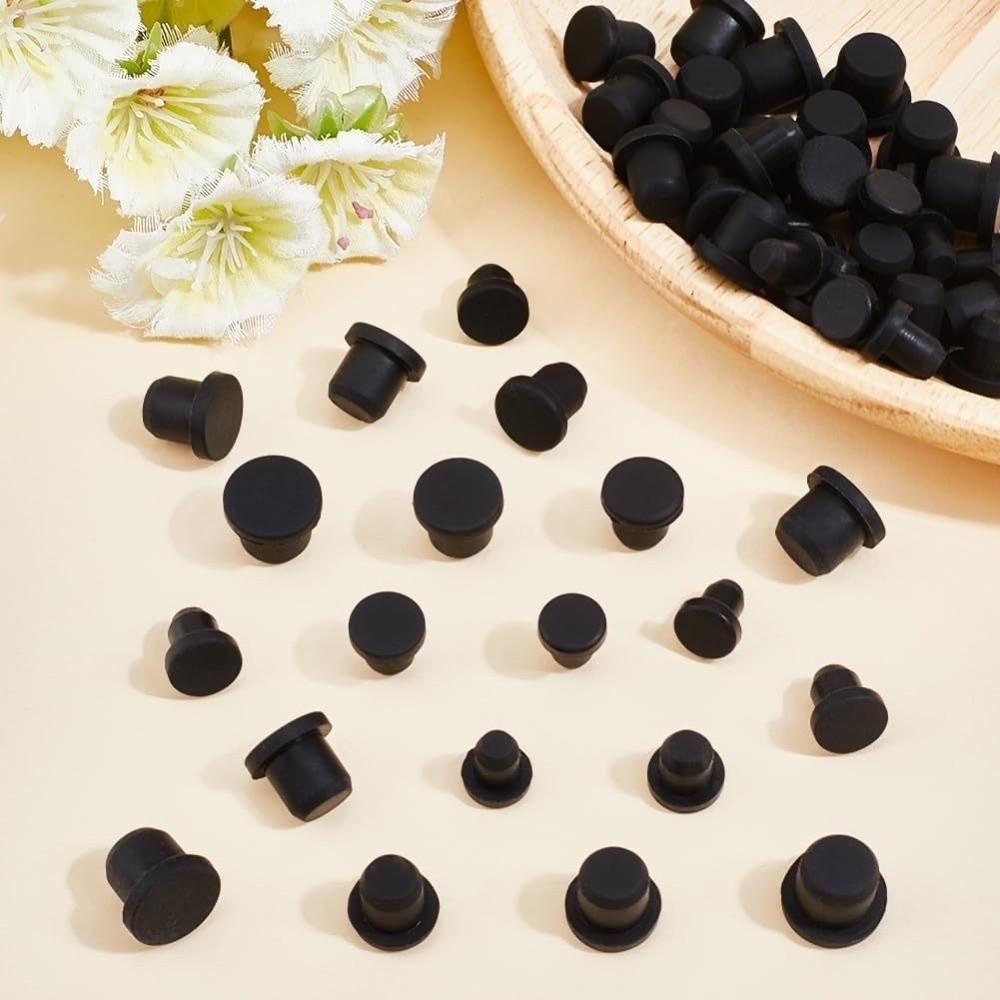 50 PZ 5 Misure Tappi in Gomma per Fori Impermeabili Multifunzionali Tappi in Silicone Sostituzione Tappo per Bottiglia