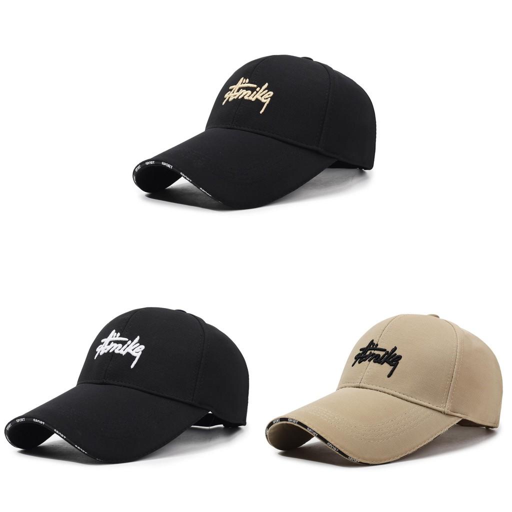 Letter Amike Embroidery Baseball Cap Breathable Outdoor Sports Protection Sun