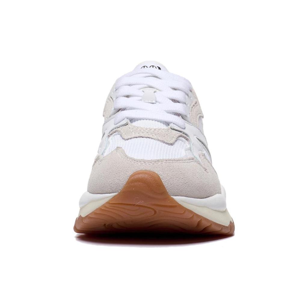Li Ning 001 Mountain And Sea Fabric Synthetic Leather Non-Slip Wear-Resistant Low-Top Sports Casual Shoes Women sneaker Standard-White AZGT008-5