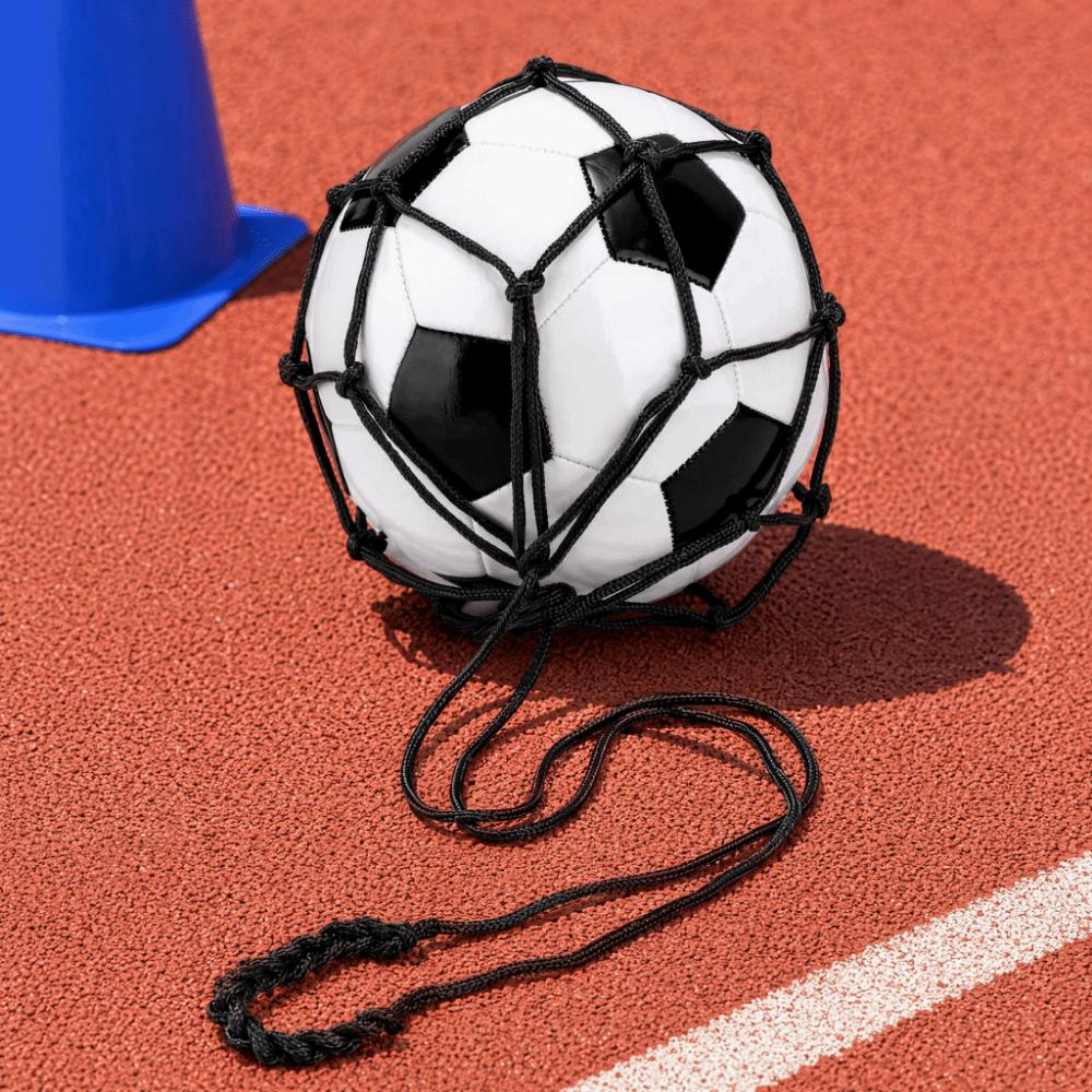 4pcs Elastic Reinforced Nylon Football Kick Trainer  For Soccer Skills Development