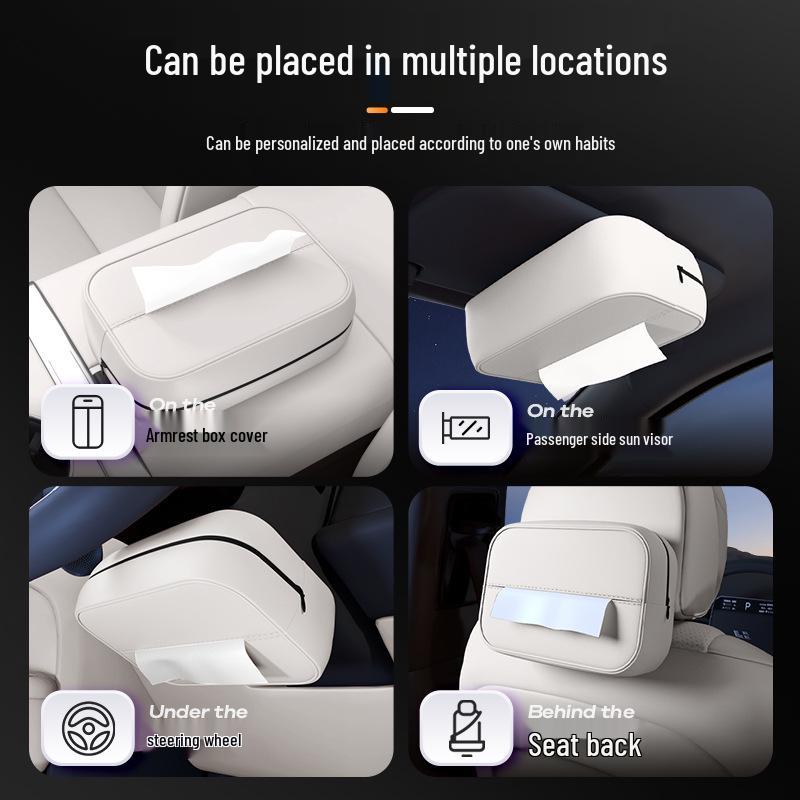 Voyah Zhiyin Car Tissue Box: 25 New Model, Seat Hanging & Center Console Decor