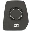 Ford Transit 00-13 HEATED mirror insert right