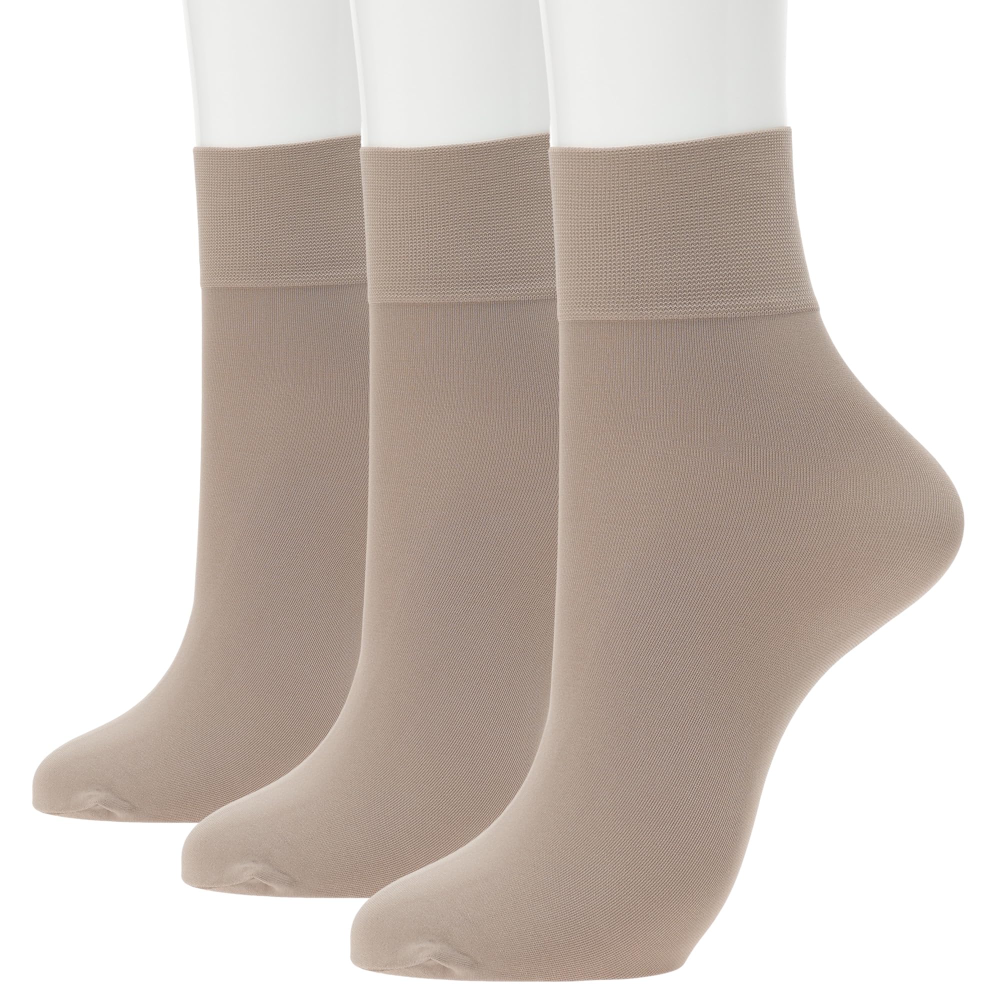 

Crew Ankle Stocking Wide Elastic Set of Lotus Gray [Atsugi] Socks, Length, Socks, Mouth, Plain, 3, FS5571, Women s,
