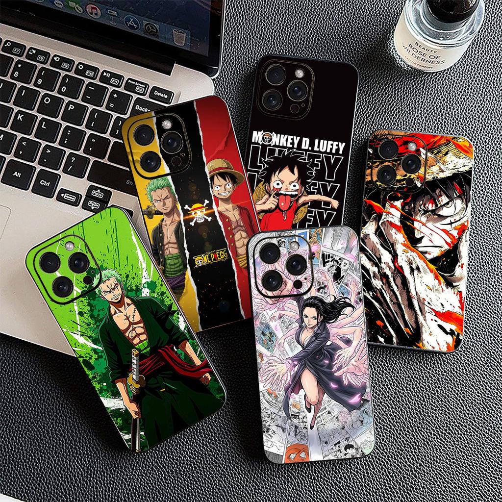 Cover for Apple iPhone 17 Pro XS Max Air 6 7 8 Plus 5 + SE 2022 SE2 16E Phone Case Roronoa Zoro Nico Robin One Luffy Pieces