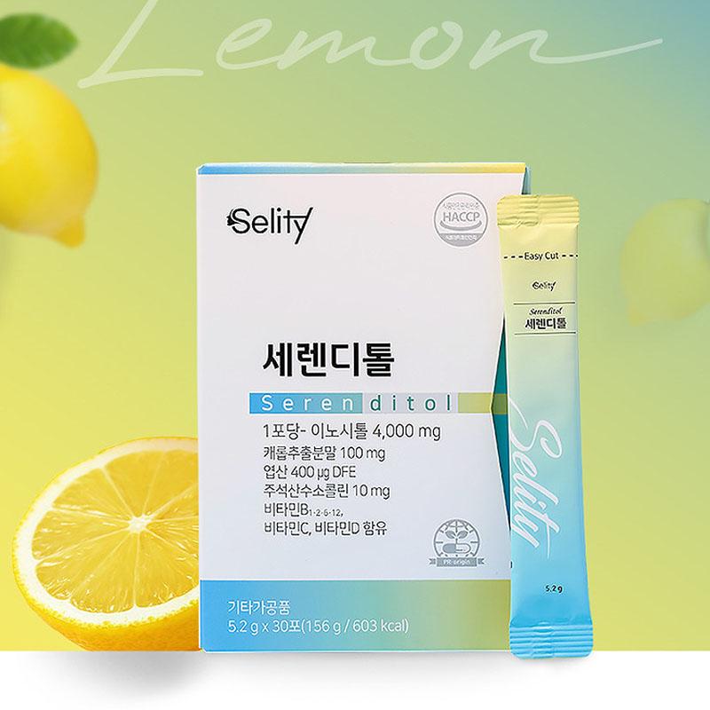 [Selity] Serenditol 5.2g X 30 Packs 1 Box 40:1 Choline Folic Acid
