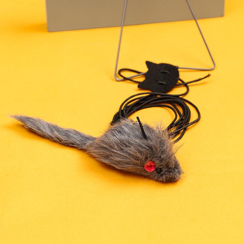 New Cat Funny Stick Toy Hanging Door Pet Cat Felt Toy Retractable Cat Mint Hanging Cat Funny Toy