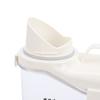 PET Plastic Rice Storage Container 2300ml Pet Food Container Food Storage Canister  For Home