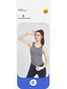Peach Yoga Tank Top with Built-in Bra: High Elastic, Fixed Cups, Tight-Fitting, Anti-Exposure, Non-Shifting, Round Neck Sports Tank.