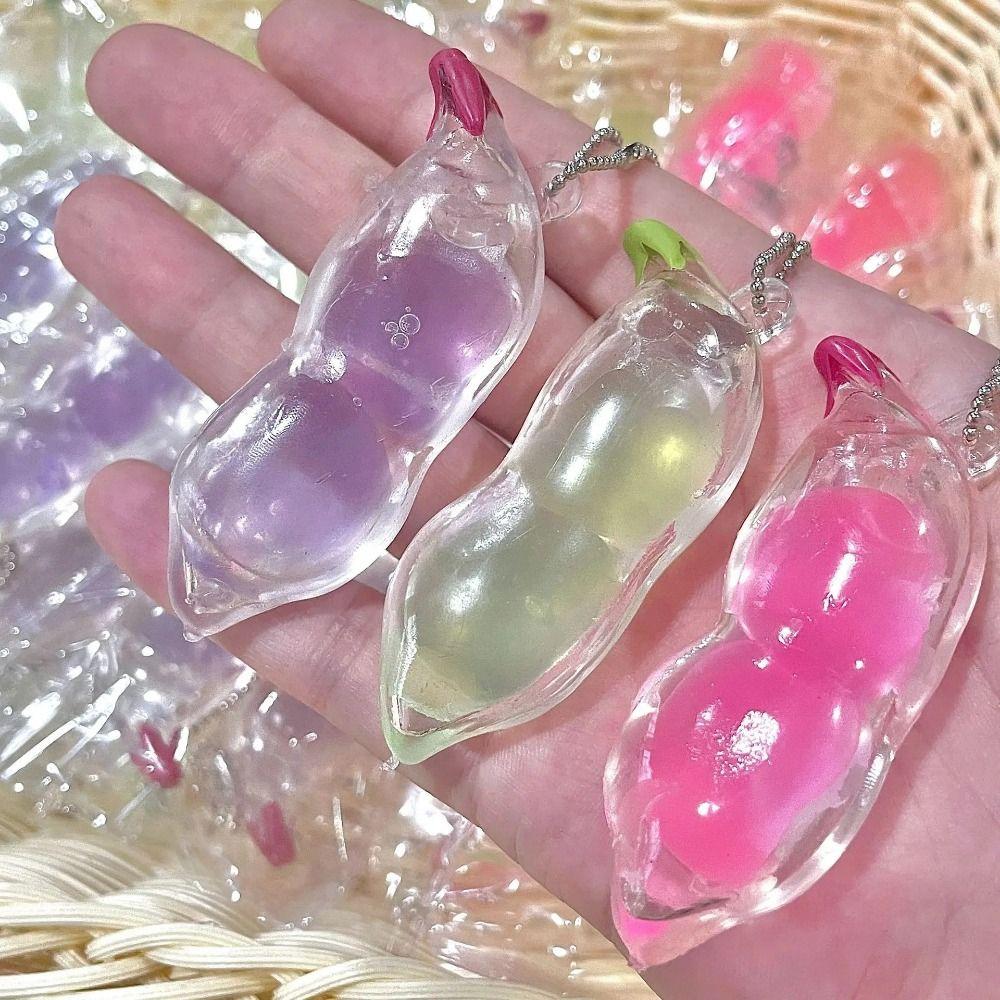 

Slow Rebound Bean Squeeze Toys Bean Bean Pinch Music Toys Bean Slow Rebound Toy Children Toys фиолетовый