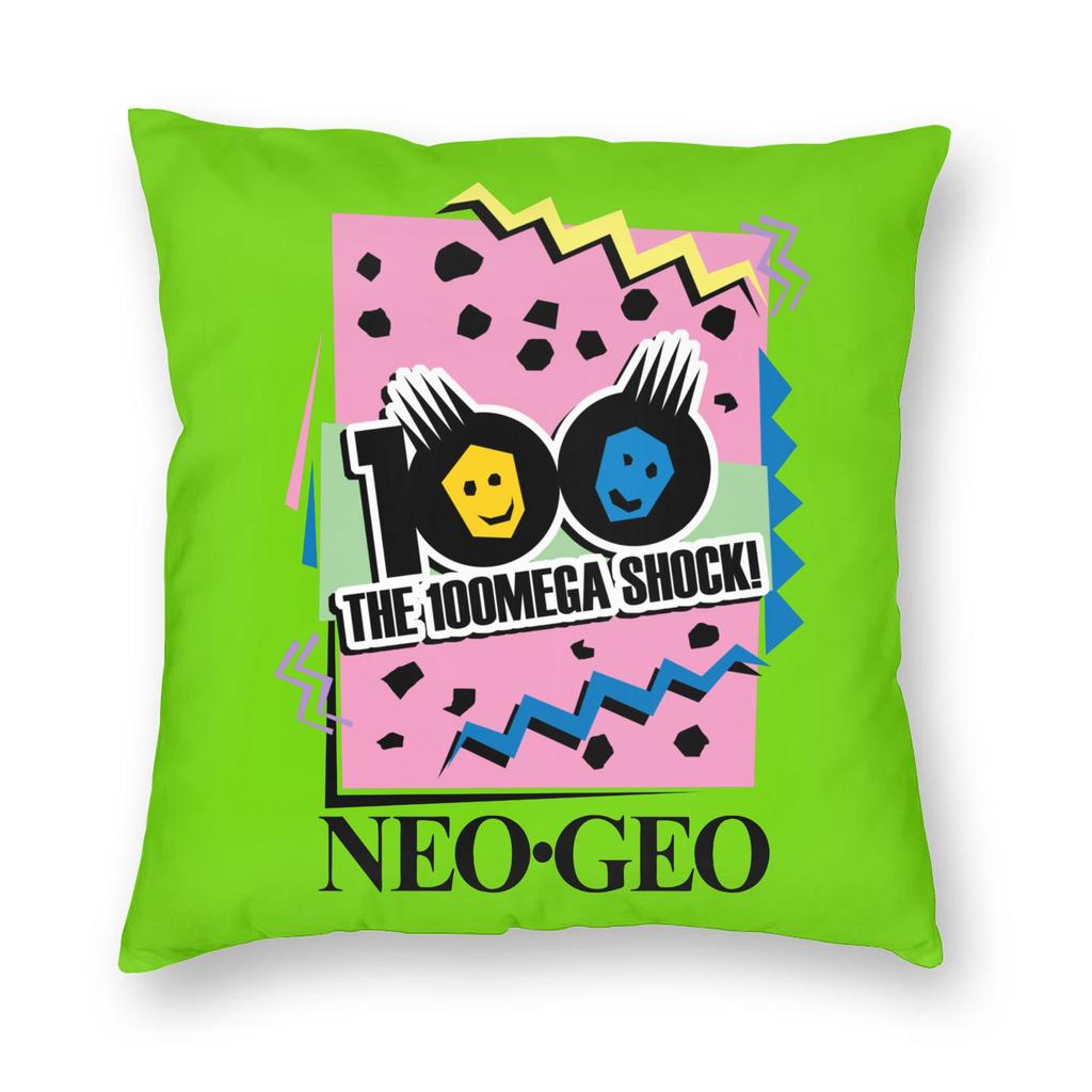 Neo Geo Yin Yang Grayscale Pillowcase Printed Polyester Cushion Cover Decor Snk Game Throw Pillow Case Cover Home Zippered X