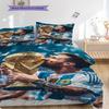 football star Lionel Messi Club Internacional de Fútbol Miami FC Barcelona Home Soft Printed Sofa Bedding Down Pillowcase Duvet Cover(without core) H2