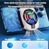 Phone Semiconductor Cooling Fan 3 Gear Adjustable Game Cooler Silent Radiator for IPhone for Xiaomi for Huawei Live Streaming