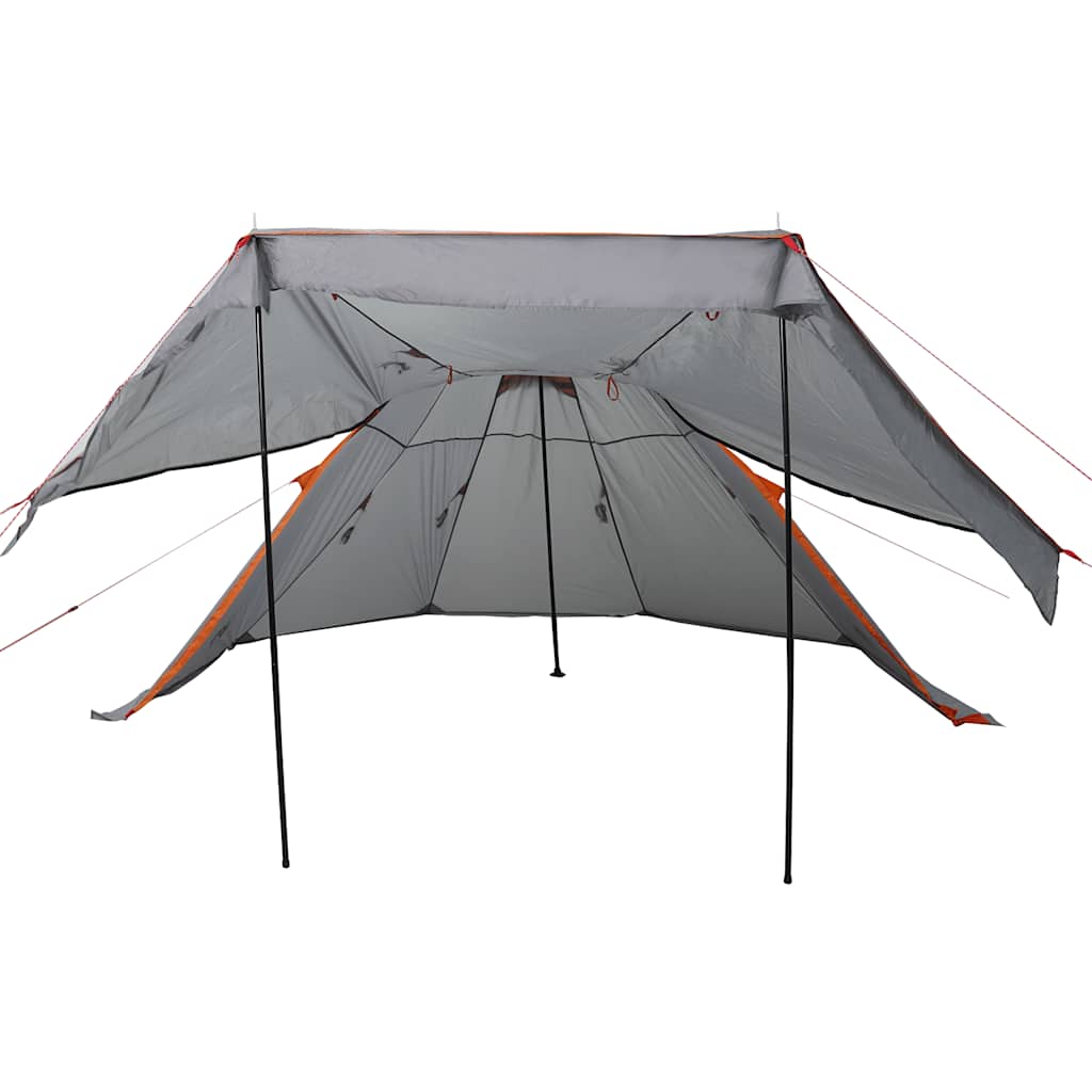 Tipi Camping Tent for 5 Persons Gray Waterproof