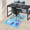 Office Rug Fantasy Characters Theme 3D Printed Anti-Slip Rug-Machine Washable for Living Room