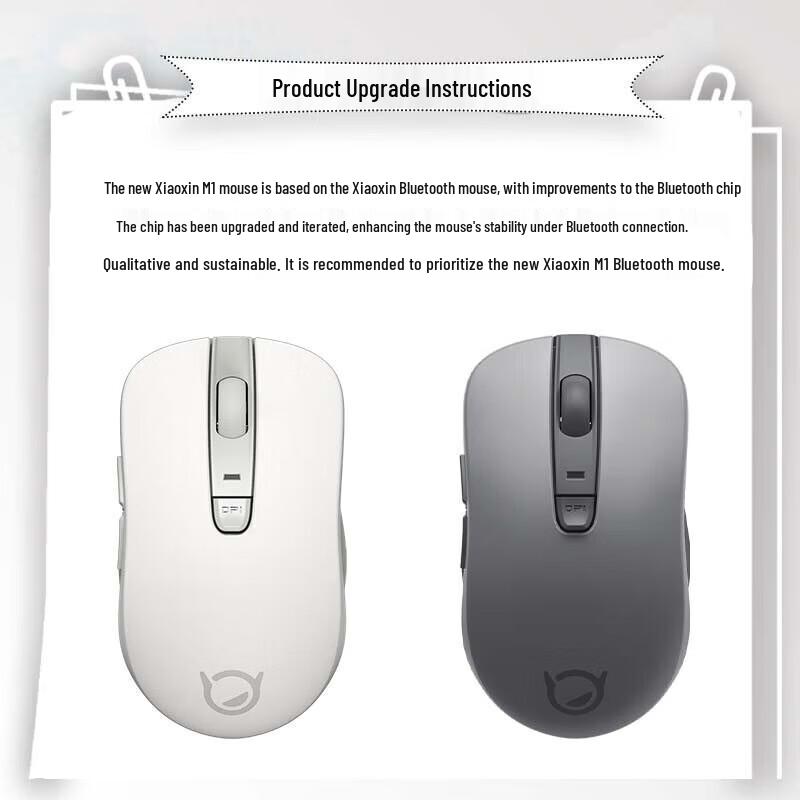 

Lenovo Xiaoxin M1 Wireless Bluetooth Mouse