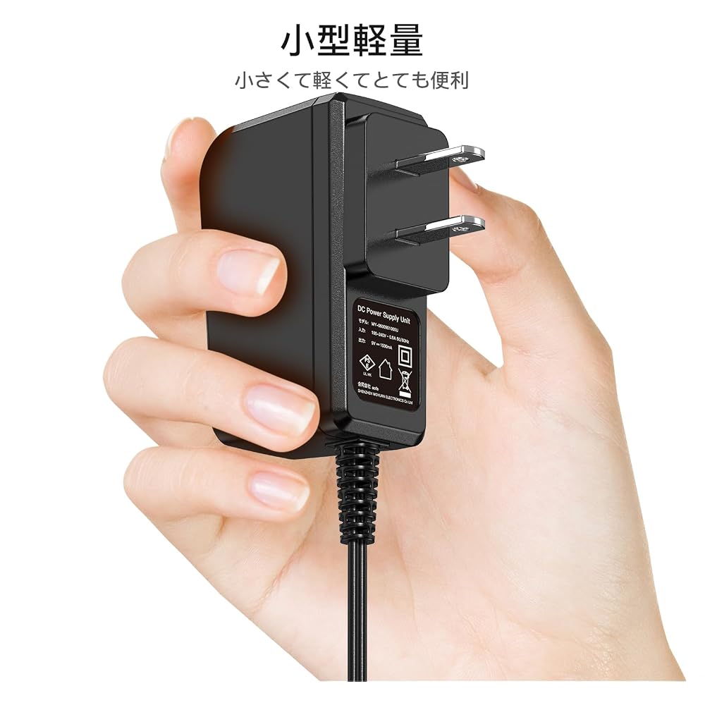 9V AC adapter for BOSS AC adapter effector power supply 0.5A PSA-100S2 1.5m BOSS ZOOM Donner VOX ...