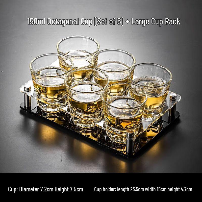 Luxury Crystal Beer Glass Set