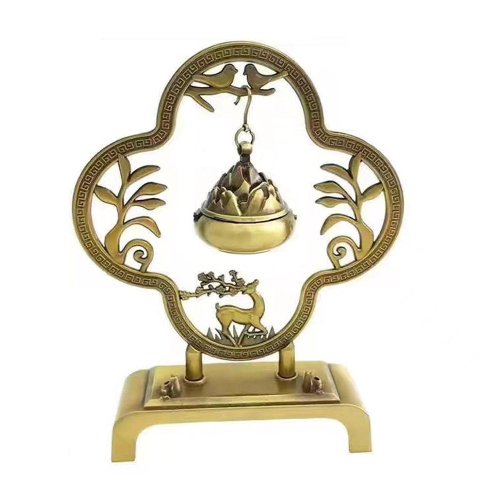 

Подставка для благовоний в китайском стиле, подвесная, для сжигания благовоний, креативная, аромалампа, украшение для дома 2