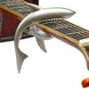 Metal Shark Acoustic Guitar Capo Clip Metal Clamp with Changing Strings Tools Wood Classic Electric Guitar Ukulele Universal
