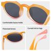 Trendy Polarized Kids Sunglasses UV400 Protection for Girls Boys Cute Fashion Round Style Toddler Shades Age 3-12 Children