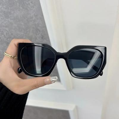 Vintage Négyzet alakú Napszemüveg Nőknek Férfiaknak Hűvös Tükrös Lencse Stílusos Napszemüveg Női Férfi Személyiség Színek Oculos De Sol