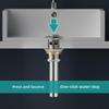 Copper Bounce Drainer for Bathroom Handwashing Basin with Deodorizing Drain Pipe