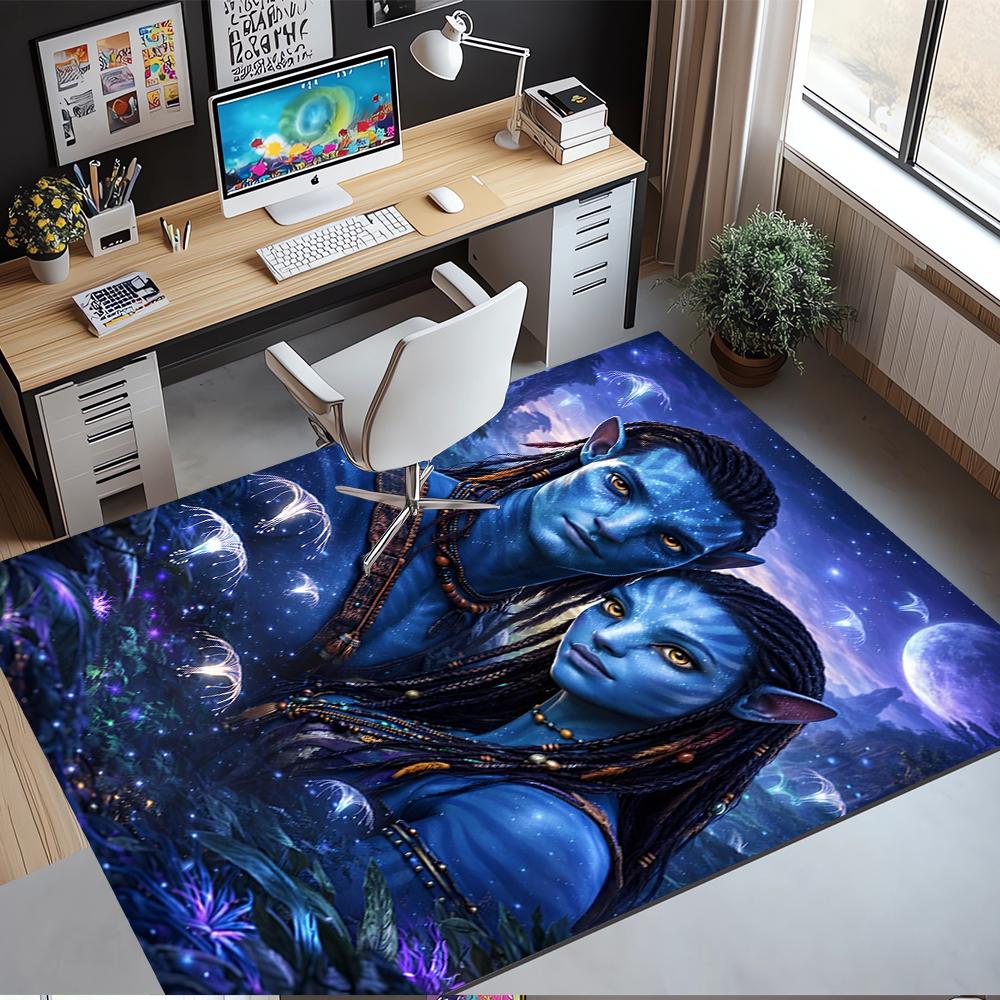 Avatar Printed Carpet Rug for Office Chair Living Room Bedroom Kitchen Room Decor Gifts
