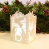 Árvore de camelo de natal, corte de metal, moldes para scrapbooking, papel, cartão, relevo, estêncil