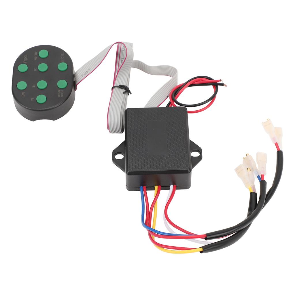 Car Horn Controller Enhance Sound Effect DC 12V 24V Stable Performance Easy To Operate for Vehicles