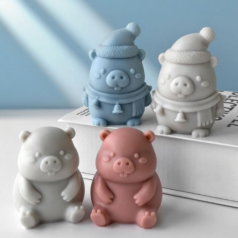 Animal Silicone Candle Molds for Making Candle Soap Epoxy Resin Craft Multipurpose Silicone Mould for Gypsum Decoration