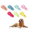 Cotton Rope Puppy Oral Toy Dogs Slippers Candy Color Shoes Shape Dog Accessories Small Medium-sized Dog Training Toy