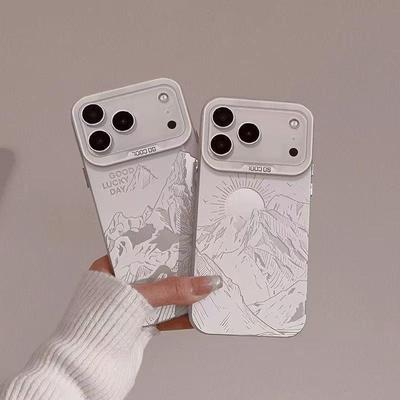 Zlatohorský západ slunce Pouzdro na iPhone pro 16 Pro Max, 17, 15 Pro, 13, 14 – Trendy přeshraniční design